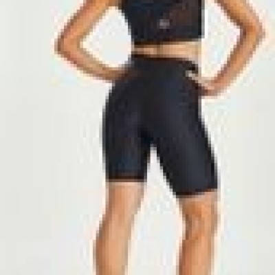 Bermuda Atletika com Bolso de Tule