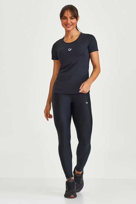 BLUSA UV COM SILK (PRETO) - Imagem 2