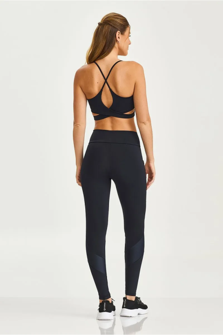 LEGGING AFINA CINTURA NAKAY COM BOLSO PRETO - Imagem 4