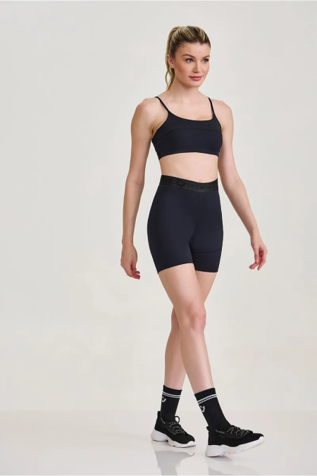 SHORT HYPER COM ELÁSTICO EXCLUSIVO PRETO - Imagem 3