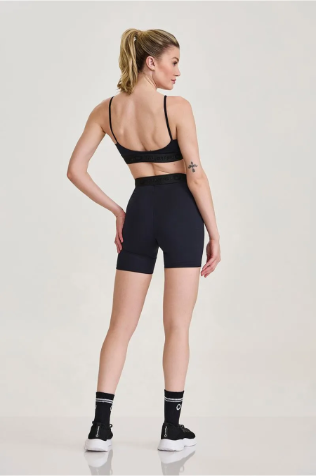 SHORT HYPER COM ELÁSTICO EXCLUSIVO PRETO - Imagem 4