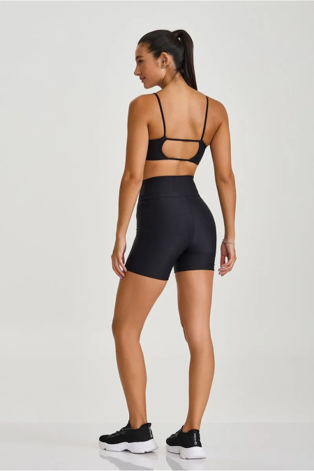 SHORT TEXTURIZADO PRETO - Imagem 4