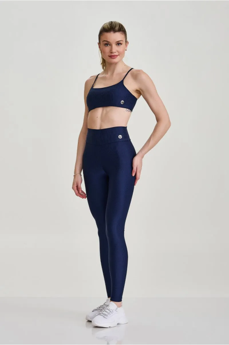 LEGGING TEXTURIZADA AZUL MARINHO - Imagem 3