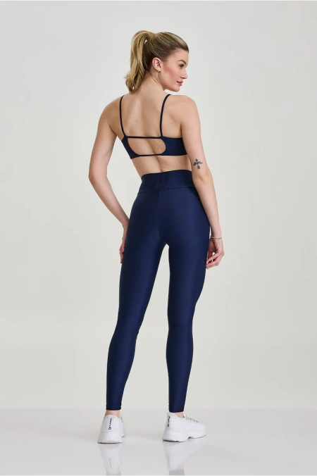 LEGGING TEXTURIZADA AZUL MARINHO - Imagem 4