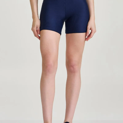 SHORT TEXTURIZADO AZUL MARINHO