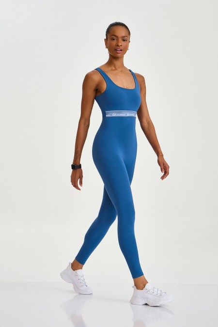 Macacao np empina bumbum (azul blue jeans) P