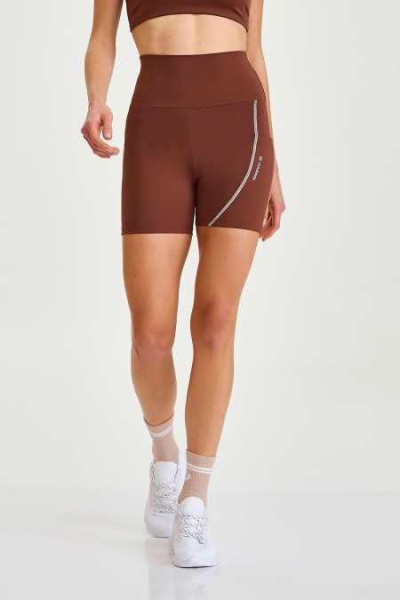 Short ny com bolso (marrom capuccino) M