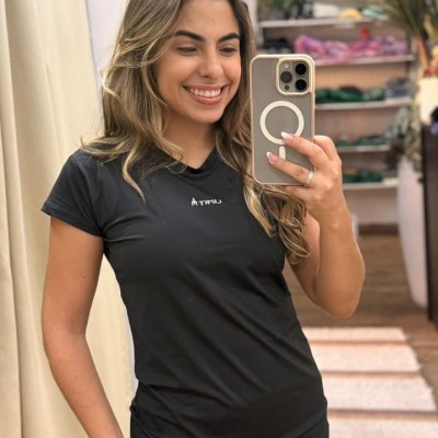 CAMISETA DRY FIT COLEÇÃO LIMIT DROP PRETO GG