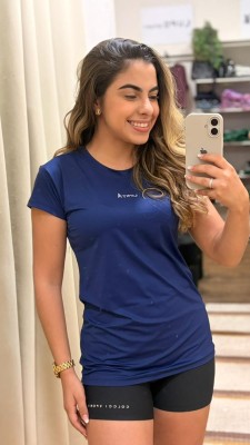 CAMISETA DRY FIT COLEÇÃO LIMIT DROP AZUL GG