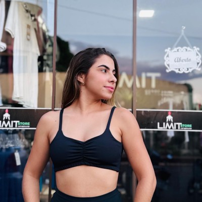 TOP PRETO DETALHES NAS COSTAS LIMIT STORE G